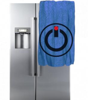Холодильник Siemens - вздулась стенка холодильника - утечка фреона