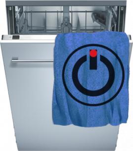 Посудомоечная машина Siemens : не выключается